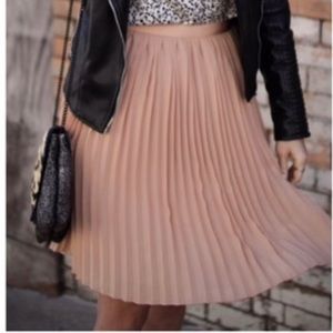J. Crew pleated skirt